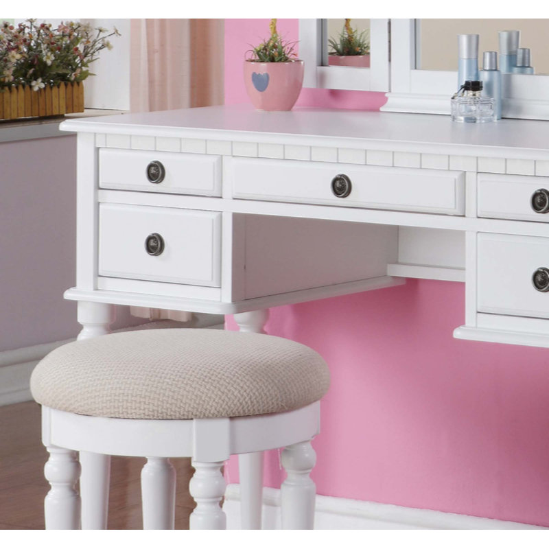 Torrance Vanity, White