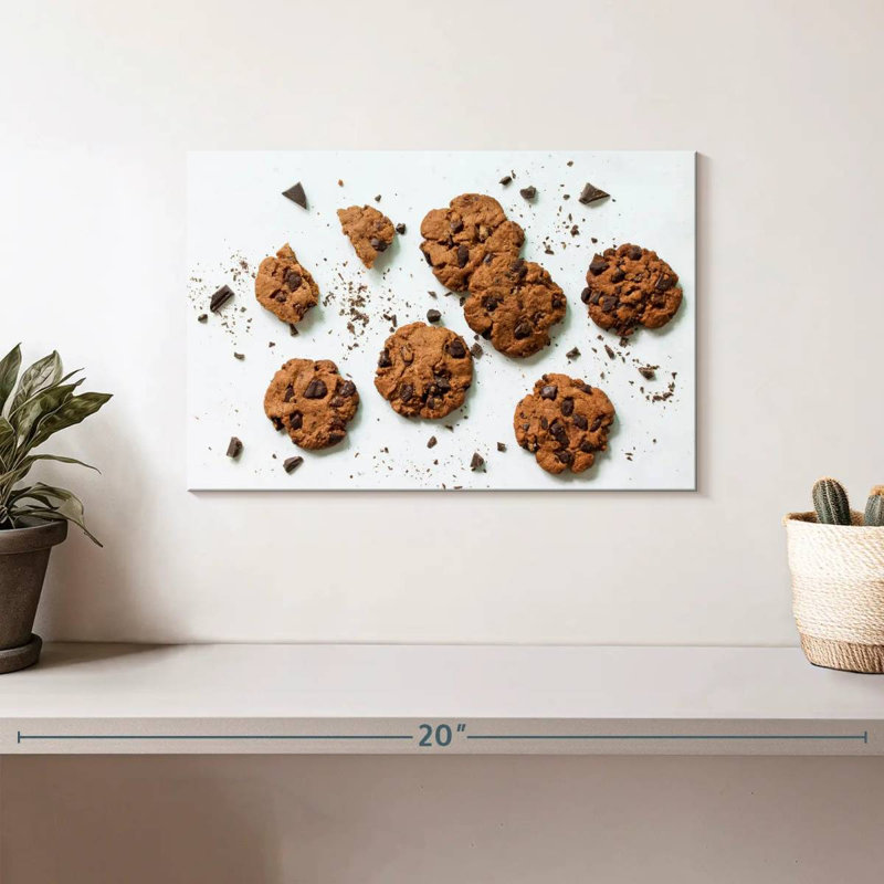 Biscuits aux morceaux de chocolat Yarlin, H 8 po x l 12 po
