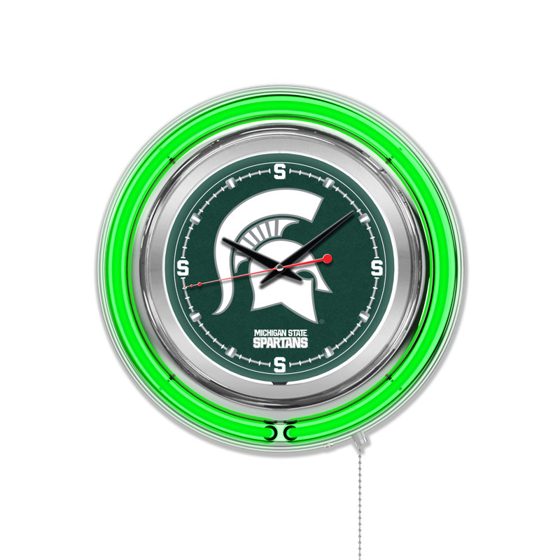Horloge murale 15 po NCAA, Michigan State