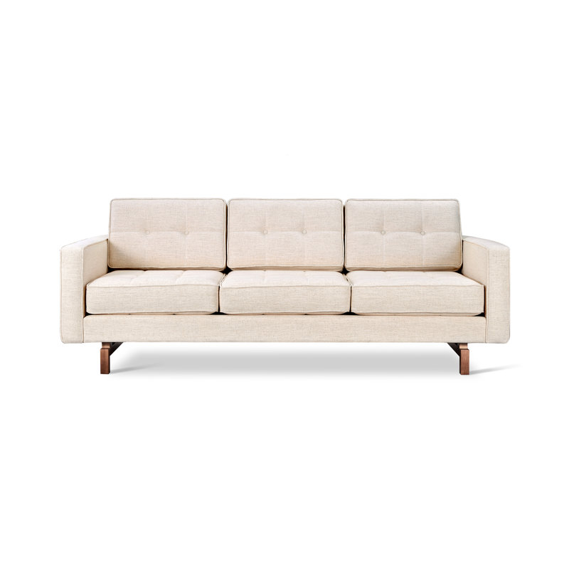 Jane 2 Sofa, Parliament Stone Performance Twill, Brown