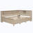 3 Drawer Storage Wood Bed With Shelves