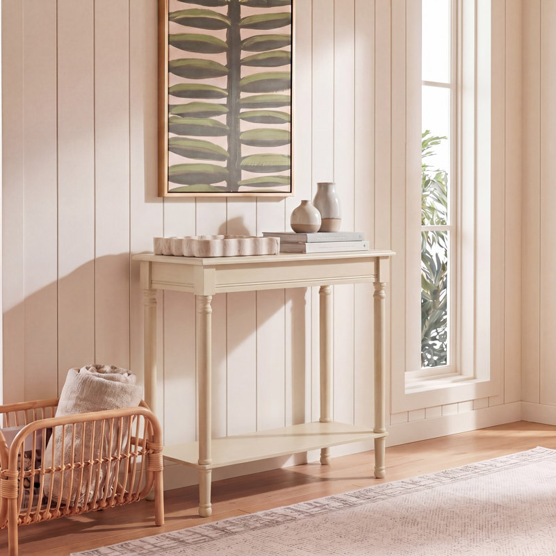 Rutherford End Table with Storage, Sand