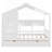 Adreinne Pinewood Frame Wooden House Bed with Two Big Drawers and a Shelf, Semi-Enclosed Space, Playhouse Design-1107035156-1107035157