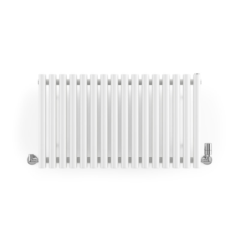 Rolo Room Cylindrical Bar Designer Radiator, White