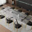 78.74' ' to 110.24' ' rectangular extendable dining table with sintered stone top for 8-12-114446345