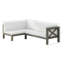 Banc de coin gauche X-Back de l'ensemble 2-22769369-22769383