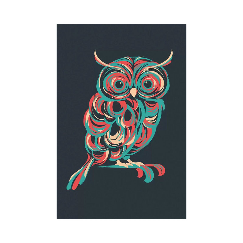 Night Owl by Jay Fleck - Wrapped Canvas Print, 45.72cm H x 30.48cm W