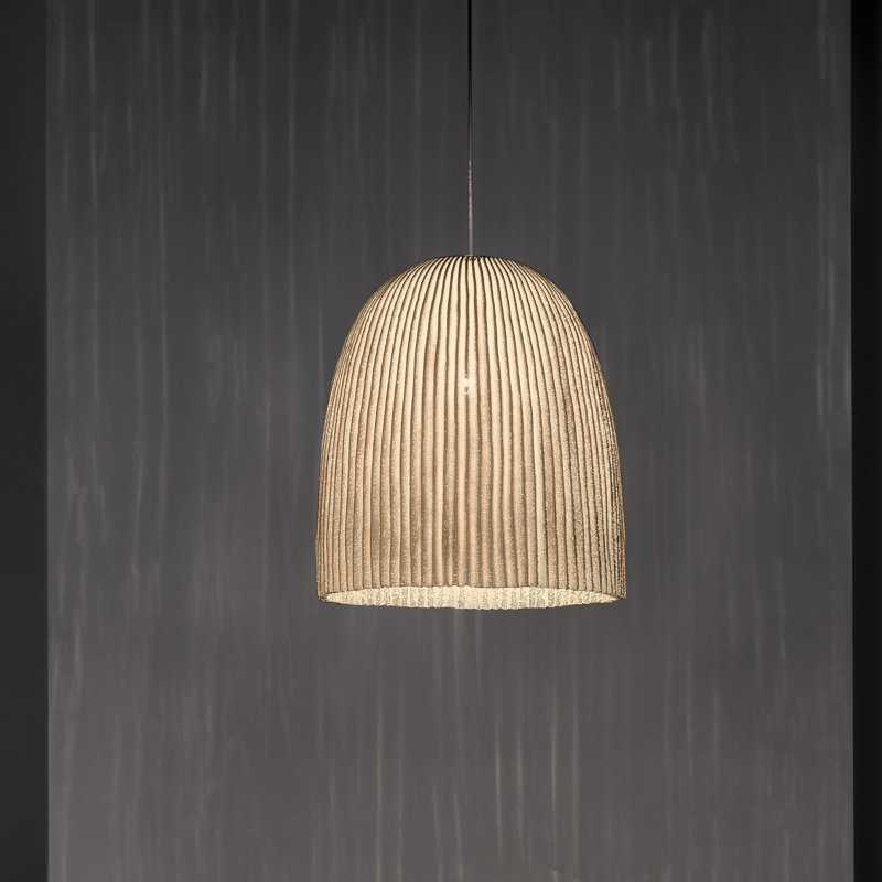 Onn Pendant, 13" H x 13.8" W x 13.8" D, Yes, White