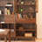 Solid wood black walnut bookcase