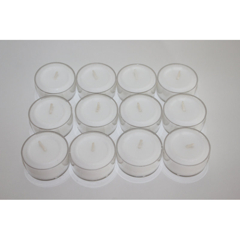 Ensemble de bougies chauffe-plat 12 pièces Tealights