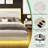 Tryston Floating King Bed with LED Light, White-1649309778-1649309783