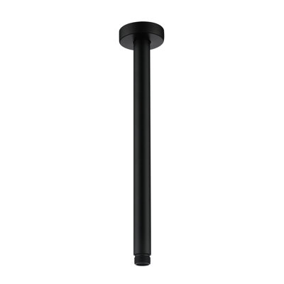Round Shower Arm with Flange Cover