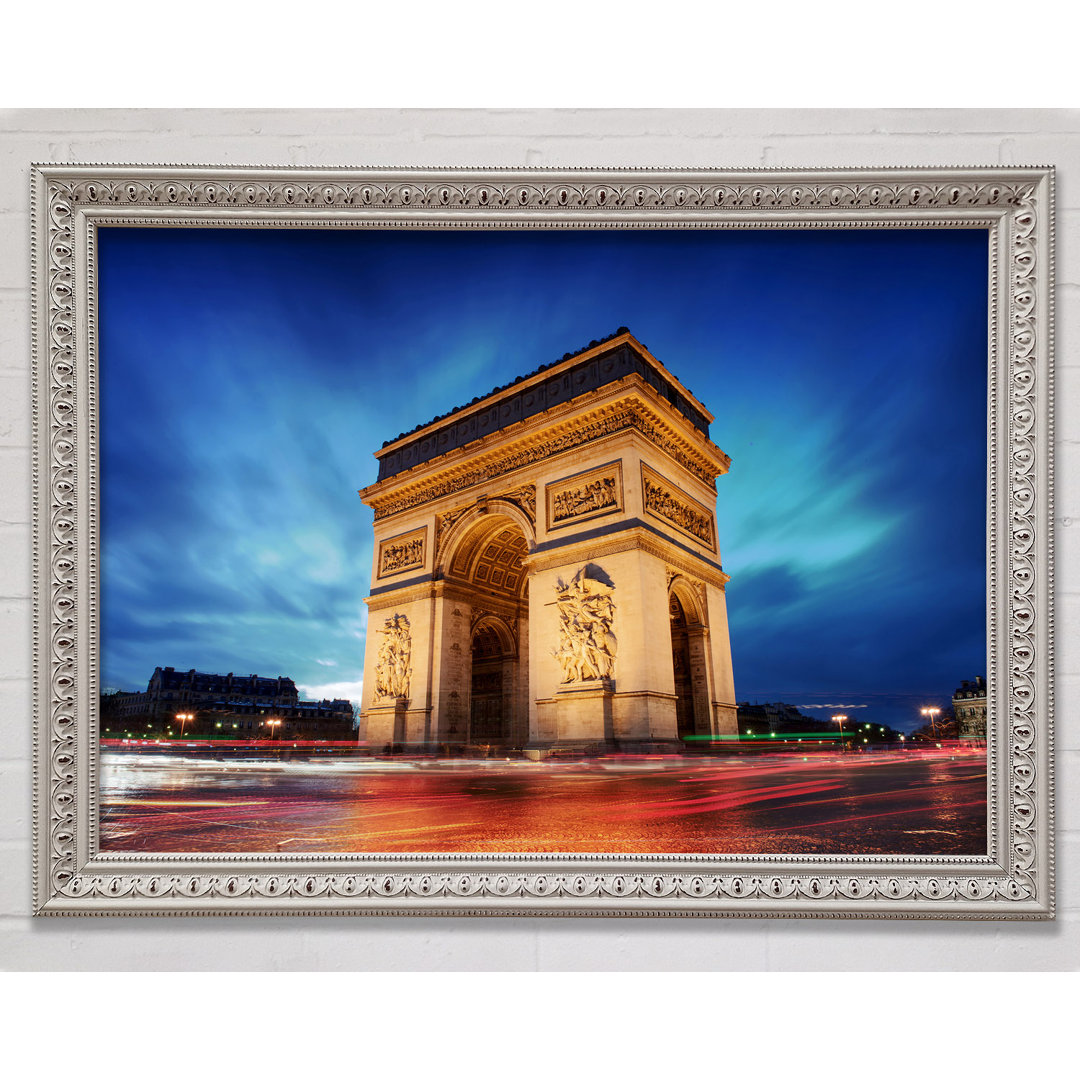 Arc De Triomphe 7 - Einzelner Bilderrahmen Kunstdrucke