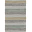 Scandinavian Hand Knotted Wool Geometric Area Rug-807698061