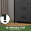 Commode en tissu 4 tiroirs-99442499