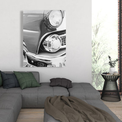 Beautiful old car - Vintage Transportation Canvas for Home Decor