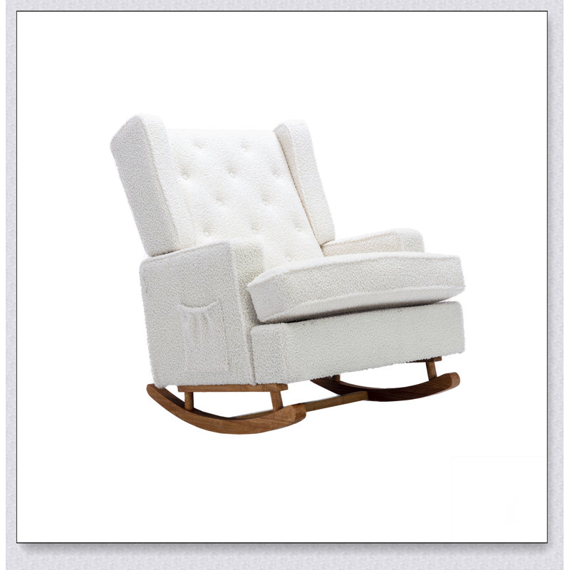 chaise de salon berçante confortable