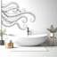 Pieuvre, décalcomanie murale, tentacules, animaux de la mer, décorations murales pour salle de bain, autocollants, vinyle, 319DRE-1987317555-1987317446