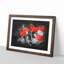 Red Poppy Field - Picture Frame Graphic Art Print-56876485-56876489