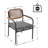 Cassulis Outdoor Dining Chairs Set of 2, Wicker Patio Dining Chairs with Removable Cushions-129025192