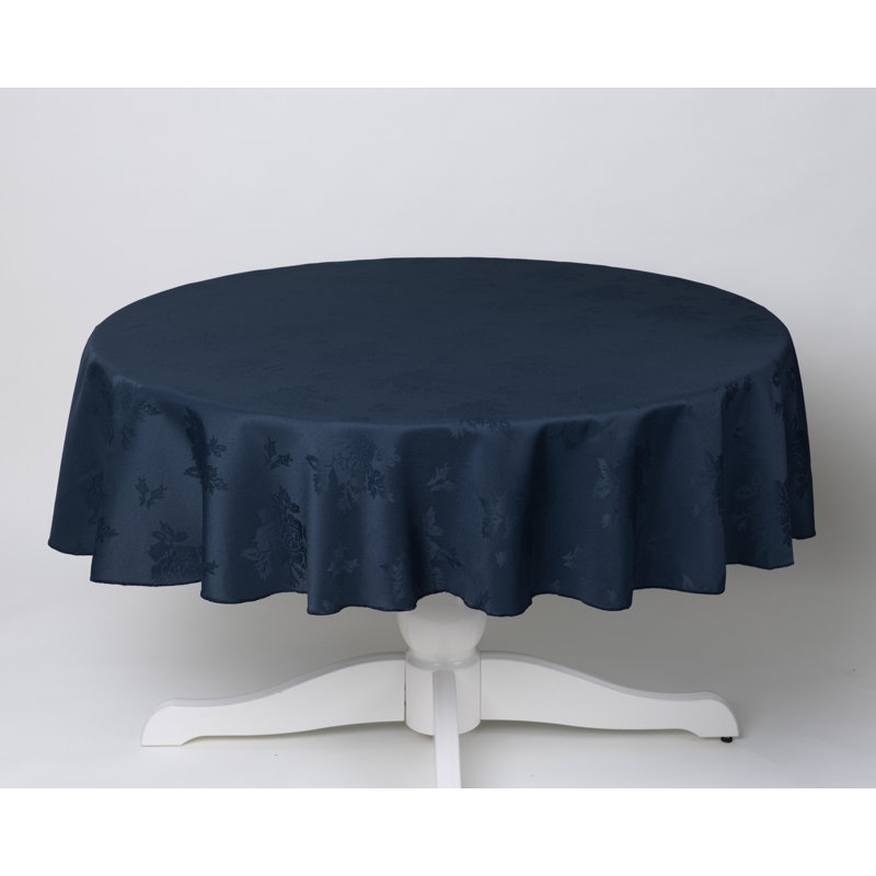 Allgood Tablecloth, 89cm Round, Navy