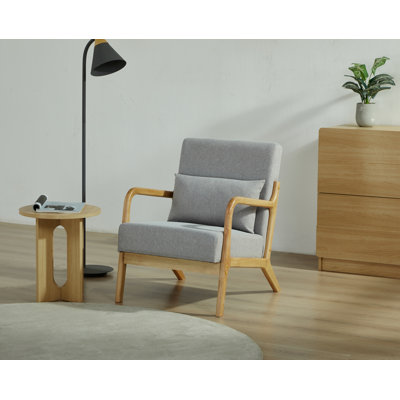 Chaise d'appoint avec coussin Nordic