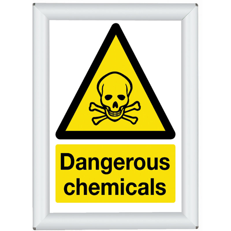 Busygrip Coloured Poster Frame, 42  cm H x 29.7 cm W, White