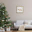 "Home for Christmas" par Silvia Vassileva - reproduction sur toile avec cadre flottant-1679755765-1679755761