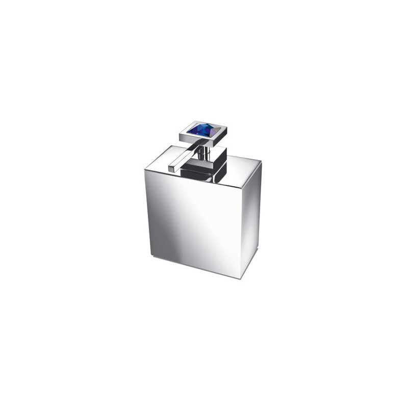Distributeur de savon en laiton Moon Light, Chrome