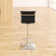 Stoke Gifford Swivel Upholstered Adjustable Height Counter Stool with Metal Frame