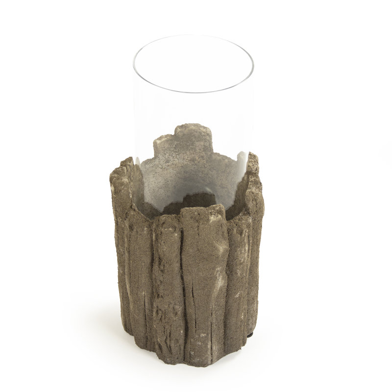 Candlestick, 6" H x 13.5" W x 6" D