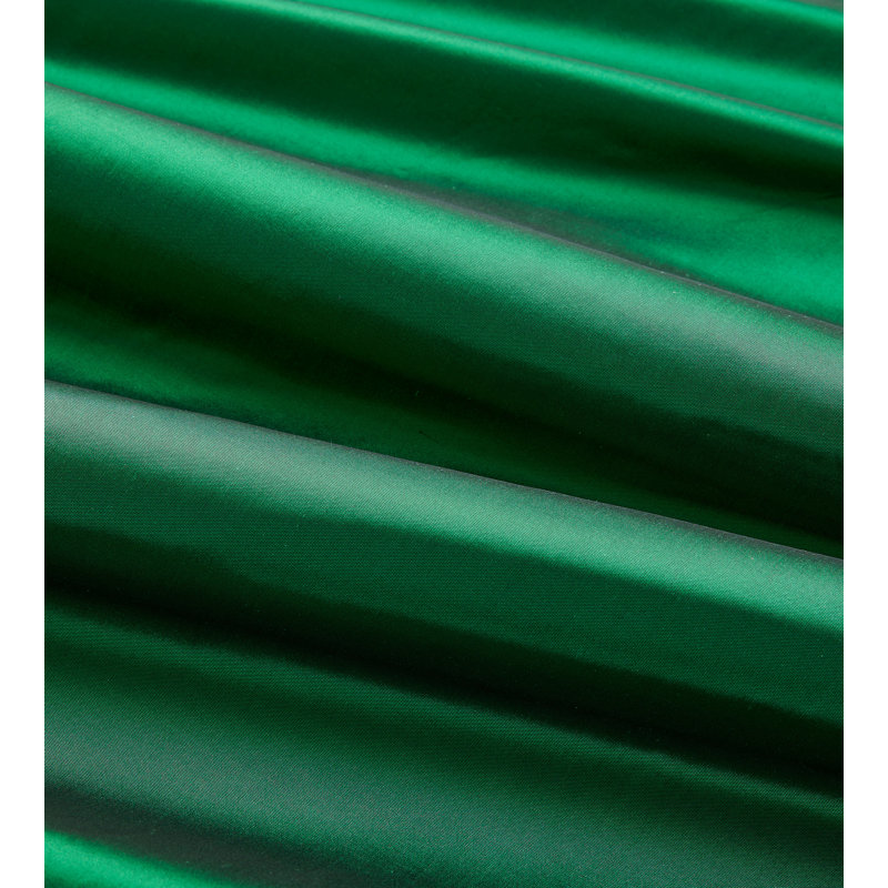 TAFFETA OLYMPIA SOIE, Vert bouteille