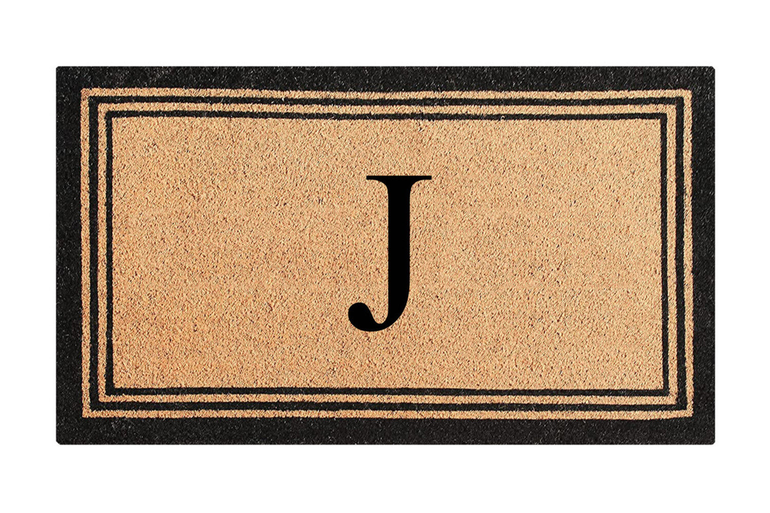 Winston Porter DeHond Pure Natural Coir Non-Slip Outdoor Door Mat & Reviews | Birch Lane