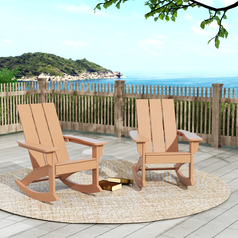 Joubert Outdoor Adirondack Set, Teak