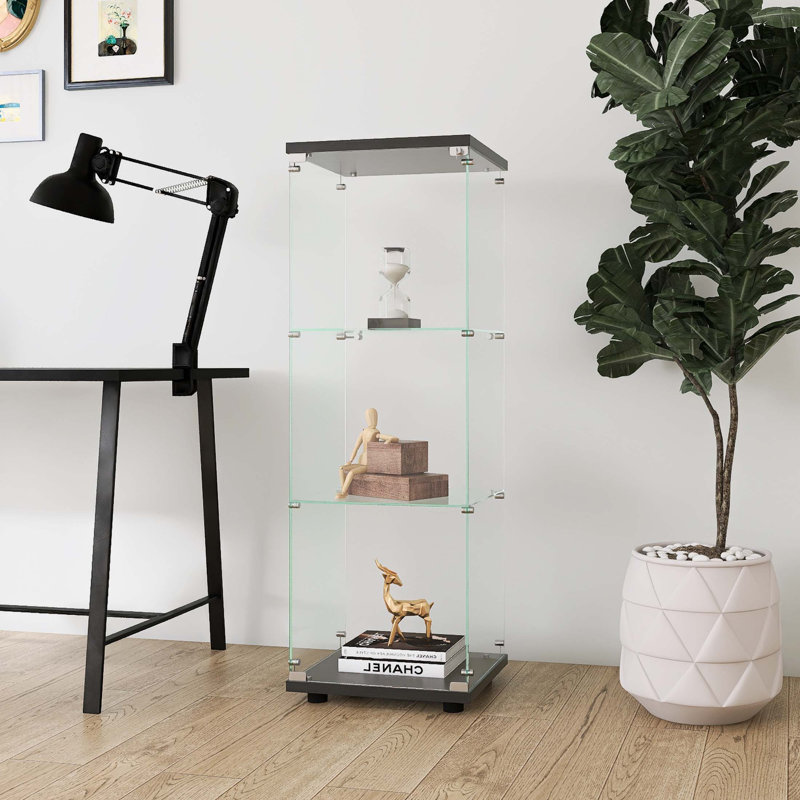 Vitrine en verre, Black
