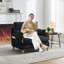 Canapé-lit inclinable chenille 3-en-1 convertible Mid-Century-1967228045