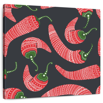 Yarlin Tribal Chili Pattern