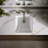 Brazn Square Undermount Bathroom Sink