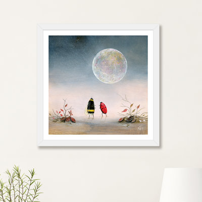 Follow the Moon by Neil Thompson - Painting Print