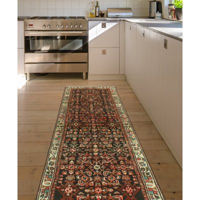 Farlay One-of-a-Kind 3'0" X 10'3" 1980s Runner Wool Area Rug