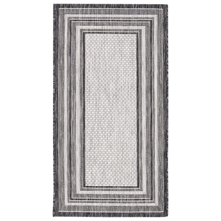 Hance Performance Solid Color Indoor/Outdoor Area Rug