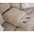 Cerro Sand Dual Power Console Loveseat
