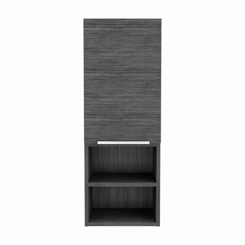 Armoire d'appoint Dequindre, Gris foncé