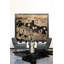 Linea Pedestal End Table