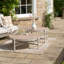 Aris Round Metal Outdoor Coffee Table , 98cm cm W 98cm cm D