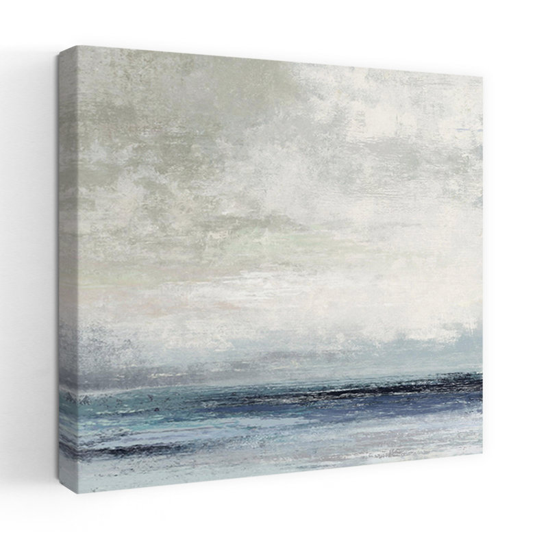 Outer Banks, architecture contemporaine abstraite, art de plage, H 32 po x l 32 po