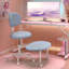 Chaise de bureau rembourrée ergonomique à pieds croisés avec support lombaire et roulettes-353675089