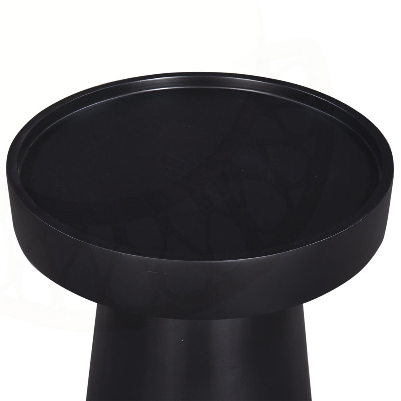 Charmante table d'appoint en bois pour le salon, rehaussant le style et la fonctionnalité