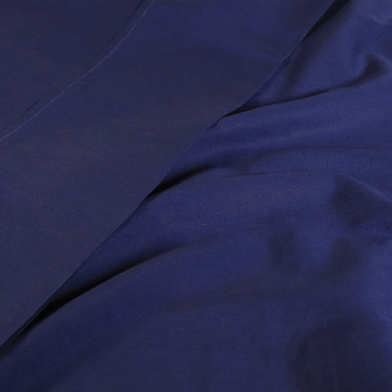 Ensemble de draps en coton percale à densité de tissage 300 fils Percale, Ensemble de draps pour lit simple + 1 drap-housse 