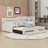 Upholstered Daybed with Trundle and Drawers-2024590966-2024590964